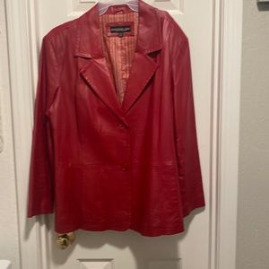 Red Leather Jacket